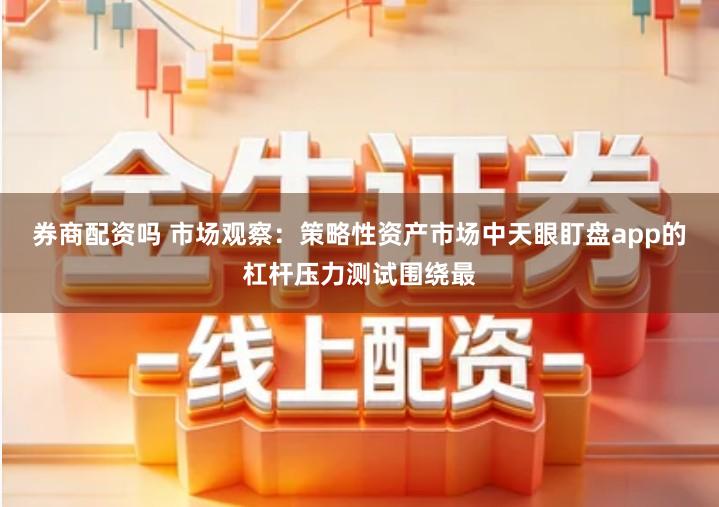 券商配资吗 市场观察：策略性资产市场中天眼盯盘app的杠杆压力测试围绕最
