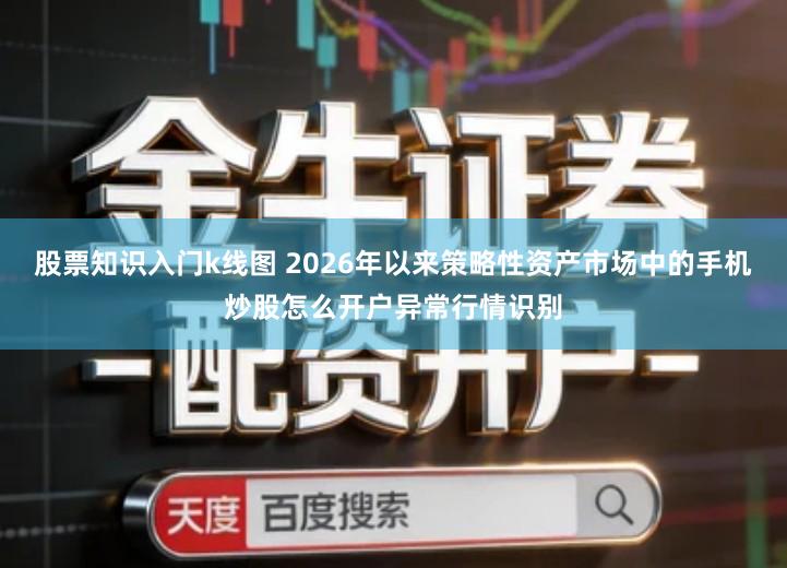 股票知识入门k线图 2026年以来策略性资产市场中的手机炒股怎么开户异常行情识别