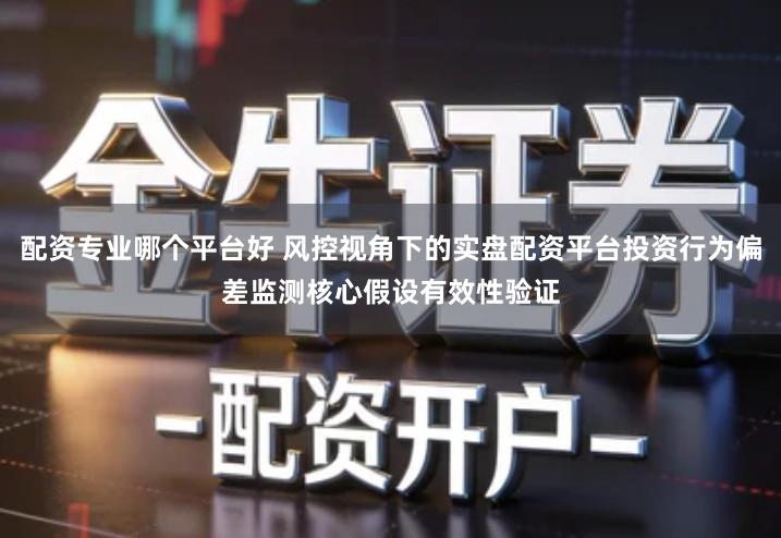 配资专业哪个平台好 风控视角下的实盘配资平台投资行为偏差监测核心假设有效性验证