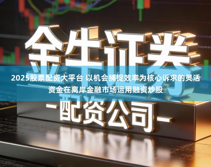 2025股票配资大平台 以机会捕捉效率为核心诉求的灵活资金在离岸金融市场运用融资炒股